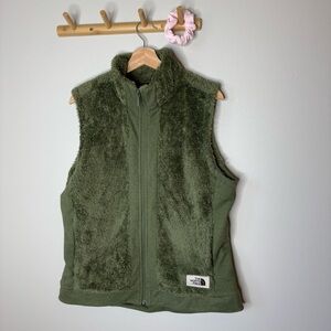 The North Face fleece vest large
